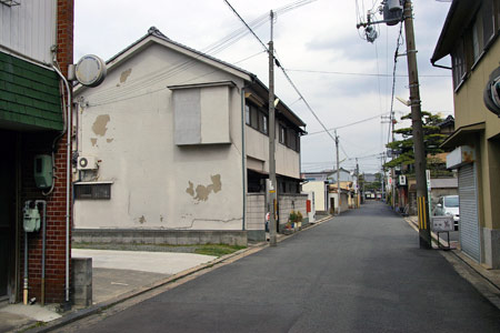 貝塚(貝塚遊廓跡)大正時代にできた新地。現在の近木。 古今東西舎